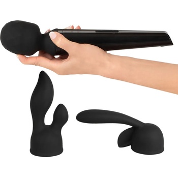 You2Toys Ya Clit's Gonna Love it Wand Vibrator Super Strong with 2 Attachments