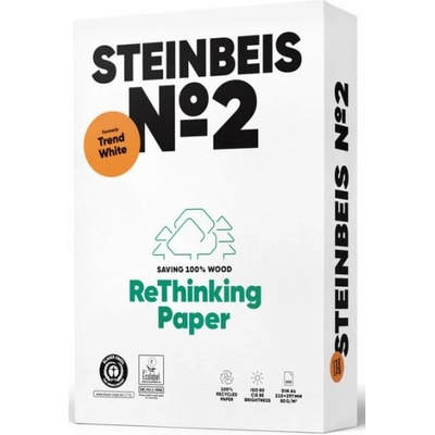 STEINBEIS A/4 No. 2 Trend White 80g рециклирана копирна хартия (88334289) Steinbeis88334289 (Steinbeis88334289)