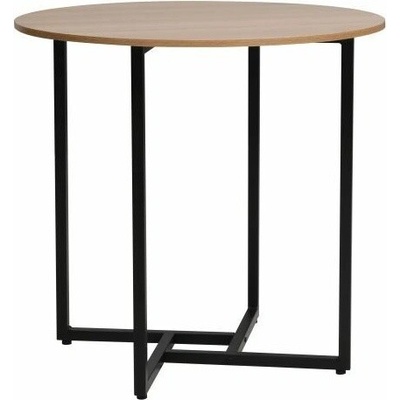 Textilomanie ALTO II Kulatý jídelní stůl s deskou v dekoru dub 80 x 80