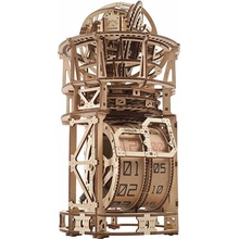 Ugears 3D mechanické puzzle Stolní hodiny Sky Watcher Tourbillon 338 ks