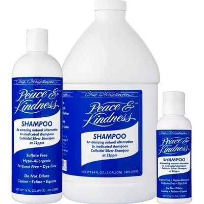 Chris Christensen Uklidňující šampon s koloidním stříbrem Peace & Kindness 1,89L