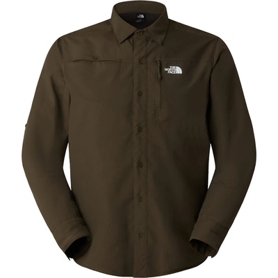 The North Face Мъжка риза с копчета The North Face Sequoia Long Sleeve Shirt - New Taupe Green (033-3130-0314)