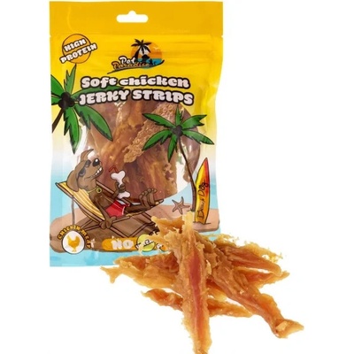 Pet Paradise Soft Chicken Jerky Strips 75 g