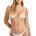 Seafolly Дамско бикини горнище Seafolly Women's Mesh Effect Slide Tri Bikini top - Ecru - размер 42 (EU) (150-4261-0716)