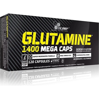 Olimp Nutrition Glutamine 1400 Mega Caps, 120 Capsules