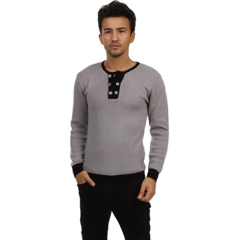 narmart Мъжка Блуза Трико Сиво 1000 (210228_Сив)