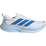 Adidas Мъжки маратонки adidas Supernova Glide Running shoes - Ftwr White / Ray Blue / Lucid Orange - размер 42 (EU) (023-3107-0215)