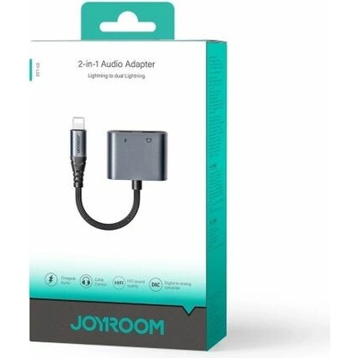 Joyroom SY-L02 Lightning na dvojitý Lightning černý