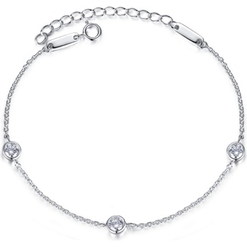 Silenti Jewelry Сребърна гривна "Смелост