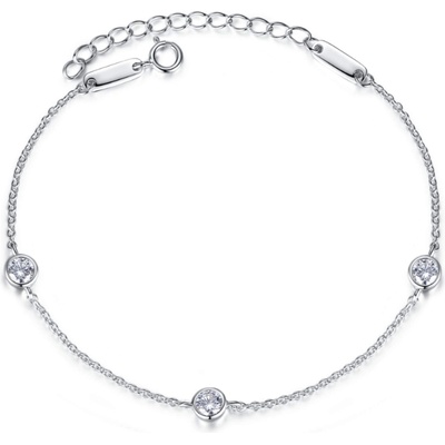 Silenti Jewelry Сребърна гривна "Смелост