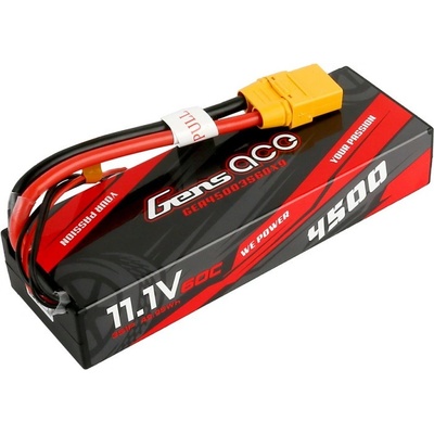 GENS ACE LiPo 3S 3S1P Hardcase 60C XT90 Plug 11,1V 4500 mAh