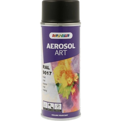 Dupli Color Aerosol Art 400 ml dopravní černá mat