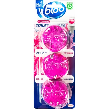 WC Blue Тоалетна вода 3х38гр - Розова вода (3047)