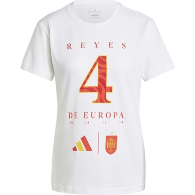 adidas Дамска тениска Adidas Spain Euro Winners T-Shirt Womens - White