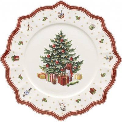 Villeroy & Boch Vánoční talíř klubový/podkladový TOYS DELIGHT 35 cm