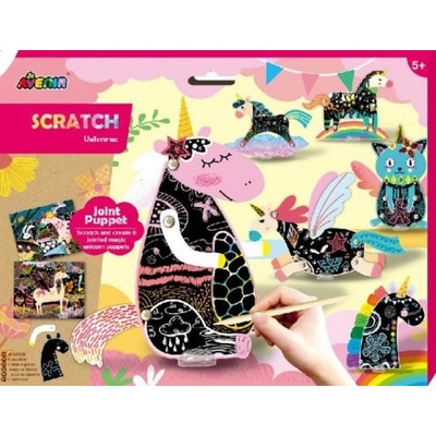 Avenir Pohyblivé škrabacie obrázky Jednorožci