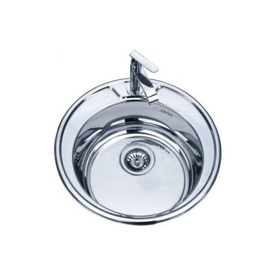 Cascada Мивка за кухня от неръждаема стомана Cascada Алпака 49х49х18см (343788)