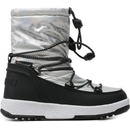 Moon Boot jr girl boot met Silver