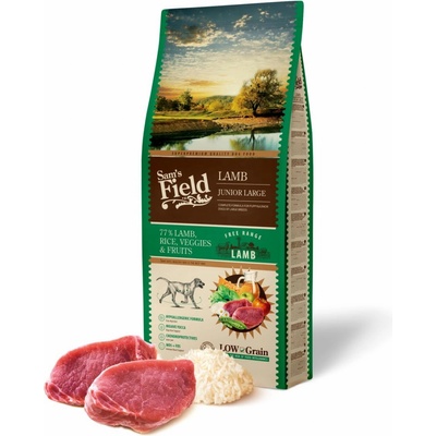 Sam's Field Low Grain Junior Large Lamb Free Range 13 kg