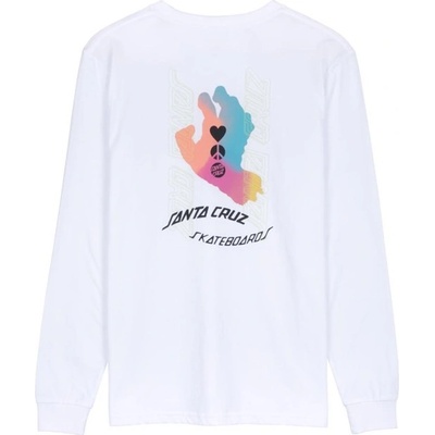 SANTA CRUZ Digi Hand L/S T-Shirt White