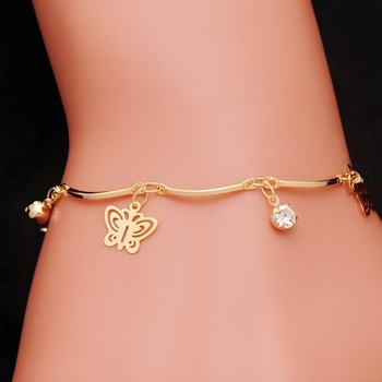 HARAHU Гривна Gold Butterfly - Златна KP1770 (1770)