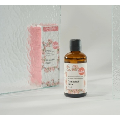 Kvitok Damašská Růže BIO květová voda 100 ml