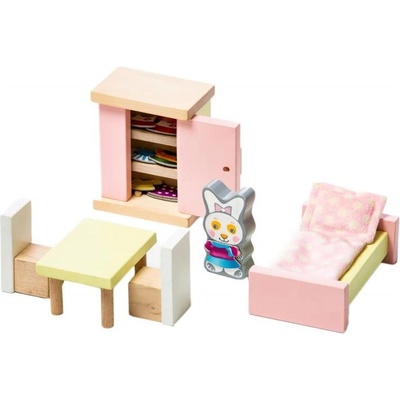 Cubika 12640 Izba drevený nábytok pre bábiky