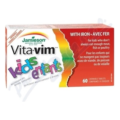 JAMIESON Kids Multivitamin cucacie 60 tabliet