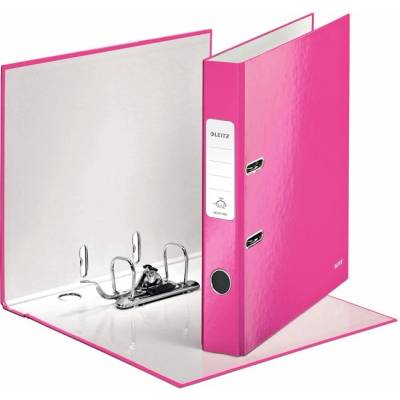 Класьор Leitz Wow Colours A4, 5 cm Розов (A4)