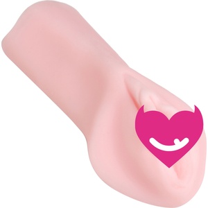 SexFlesh Mini Realistic Tight Pussy Masturbator Pink