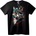 NOONEBRAND Тениска Цветен Вълк - XL, Black