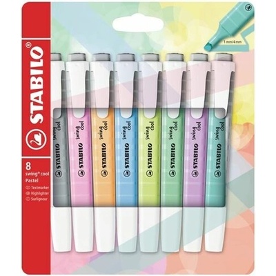 Stabilo swing cool Pastel 8 ks