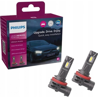Philips Ultinon Access H8, H9, H11, H16 PGJ19-1 12V 20W 2ks 11366U2500CX
