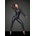 Noir Handmade F162 Powerwetlook Overall with Leash and Two-way Zipper XL