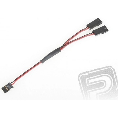 HITEC 4701 J "Y"-kabel FUT plochý silný krátký 15cm