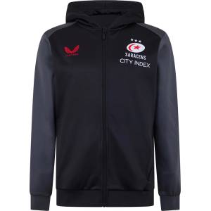 Castore Суичър Castore Mens Saracdens Overhead Hoodie 2024 2025 - Caviar/ Ebony