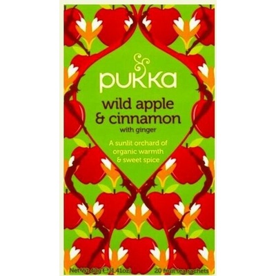 Pukka Herbs čaj s divokým jablkem a skořicí a zázvorem 20 sáčků