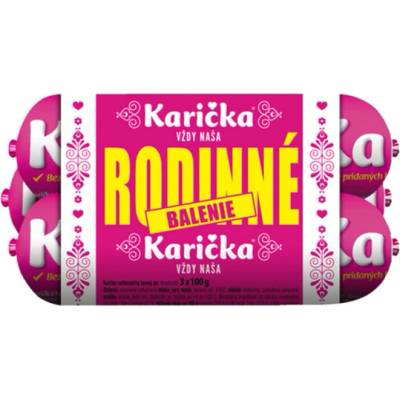 Karička Syr črievko multipack 3 x 100 g