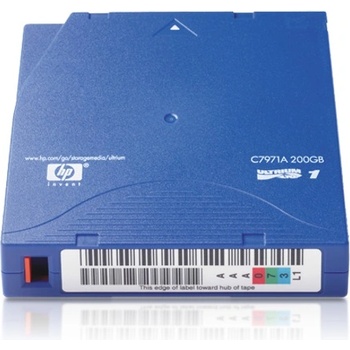 HP Aрхивиращo устройствo, HP C7971A, LTO-1 Ultrium, 12.65 mm/609m, 200GB (C7971A)