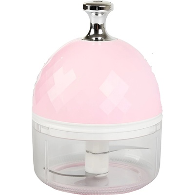 Verk 07135 Elektrický sekáček na česnek a zeleninu 150 ml růžový