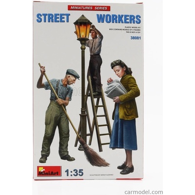 Miniart Figures Street Workers / 1:35