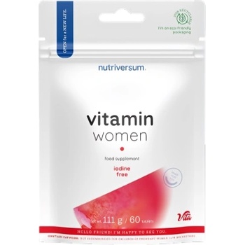 Nutriversum WShape Vitamin Women, 60 таблетки, Nutriversum