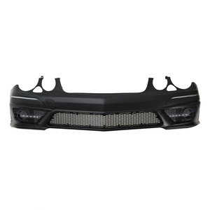  Предна броня за Mercedes W211 E-Class (2006-2009) - AMG Design с LED светлини (PX-GZ2-141)