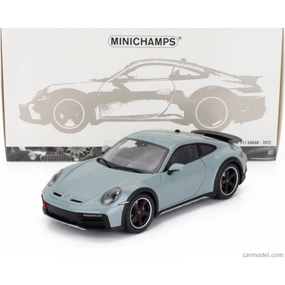 Minichamps Porsche 911 992 Dakar Coupe 2022 Green Met 1:18
