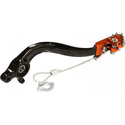 ACCEL páka nožní brzdy KTM SX/EXC/SXF/EXCF 16-23 barva oranžová