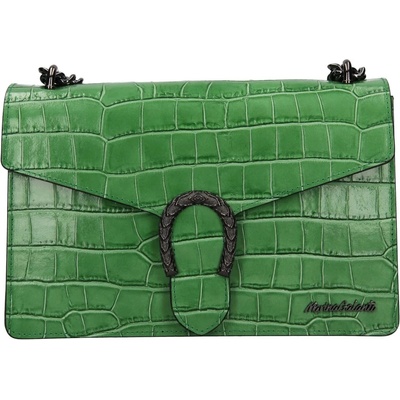 Marina Galanti dámská kožená crossbody kabelka Manett zelená