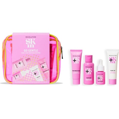 Revolution Beauty Go Gentle 4 Step Starter Kit подаръчен комплект за лице
