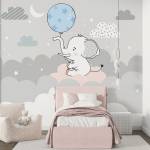 Art Gift Decor Фототапет Слон с балон