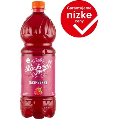 Stockwell & Co. Malinový nápojový koncentrát 1 l