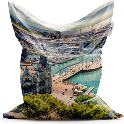 Sablio Sedací vak Classic Barcelona Přístav 200x140 cm